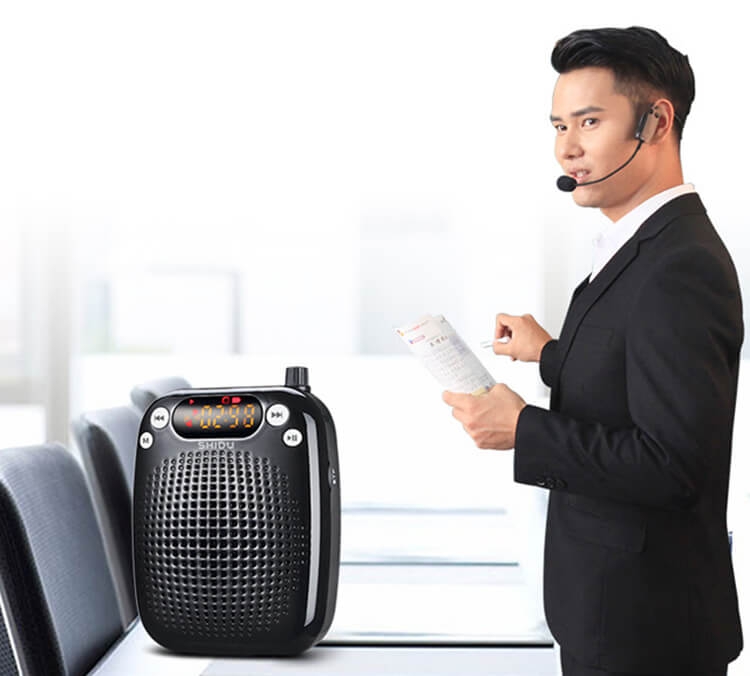 Máy Trợ Giảng Không Dây Shidu SD-S611 (UHF)