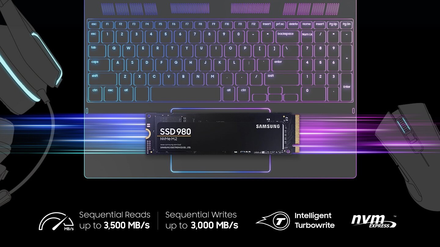Ổ Cứng Gắn Trong Samsung SSD 980 250GB 2