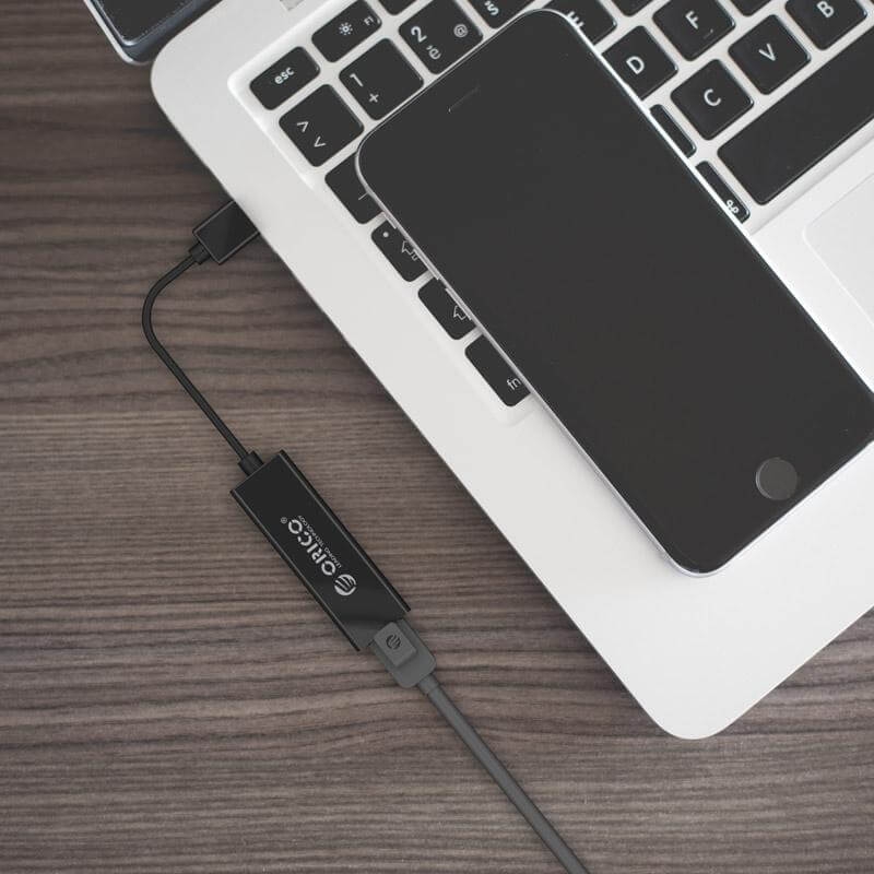 Bộ Chuyển USB 2.0 Sang Cổng LAN Orico UTJ-U2 3