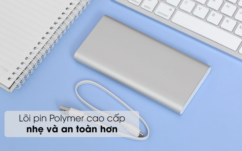Pin Sạc Dự Phòng Xiaomi Gen 3 Version 2019 Polymer 10000mAh Tích Hợp Cổng Type-C PLM13ZM 2