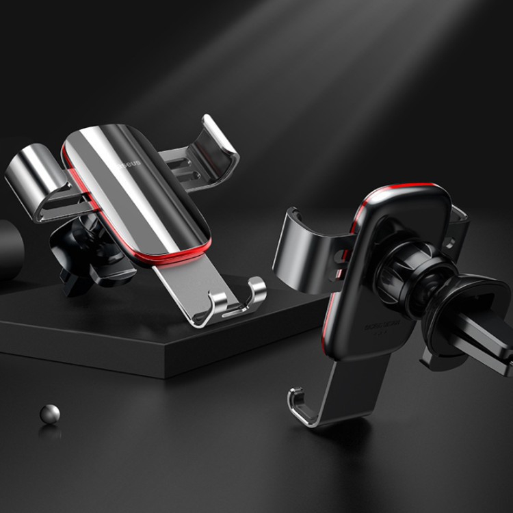 Giá Đỡ Điện Thoại Xoay 360 Độ Baseus Gắn Trên Cửa Gió Điều Hòa Ô Tô, Xe Hơi SUYL-D01 4