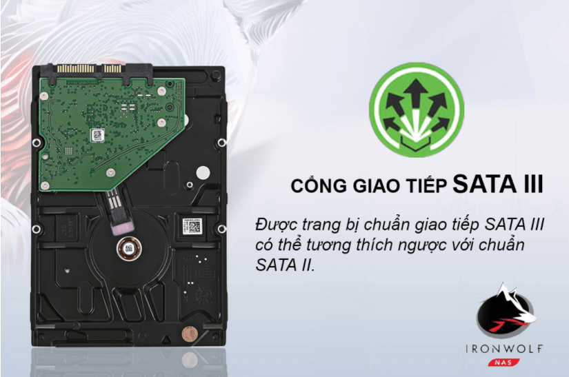 Ổ Cứng HDD Seagate IronWolf 1TB/64MB/3.5 - ST1000VN002 4