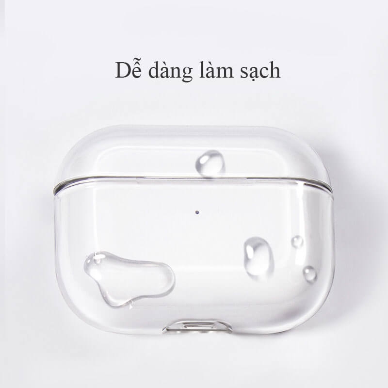 Bao Ốp Case Dành Cho Apple Airpods Pro Chất Liệu Pc Trong Suốt