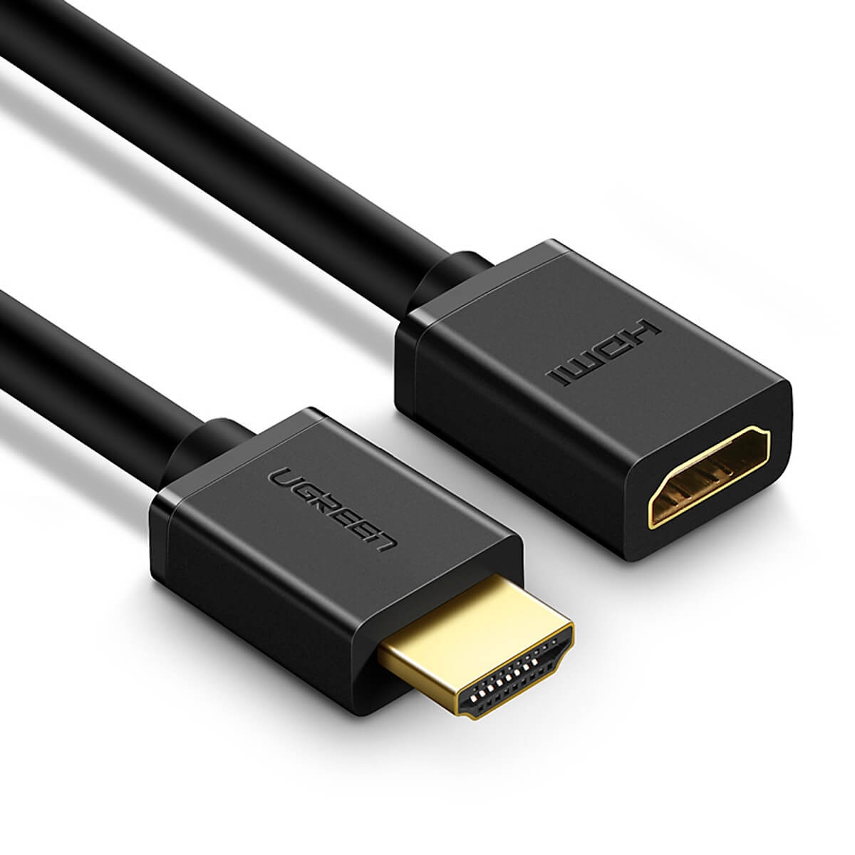 Dây Nối Dài HDMI 1.4 Thuần Đồng 19+1 Dài 0.5M Ugreen HD107 10140