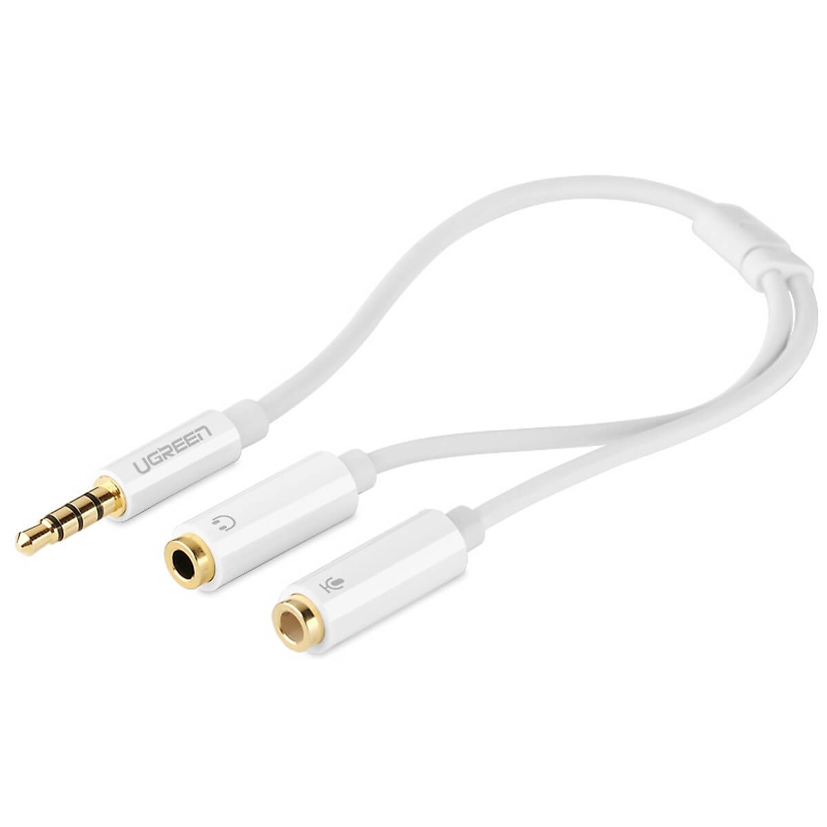 Cáp Chia Jack Ugreen Thành Mic Headphone 10789