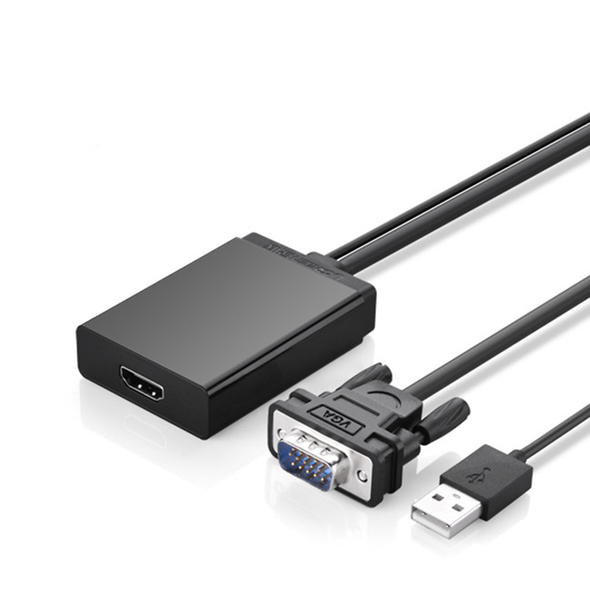 Cáp chuyển VGA to HDMI tích hợp Audio Ugreen UG-40213