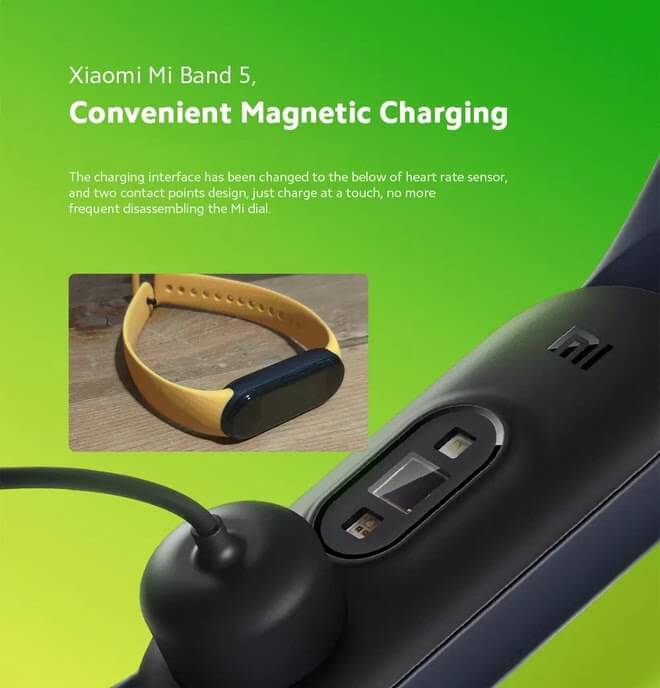 Vòng Tay Thông Minh Xiaomi Mi Band 5 3