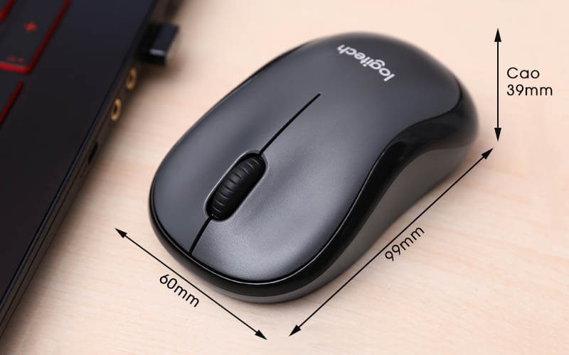 Chuột không dây Logitech Silent M220 4