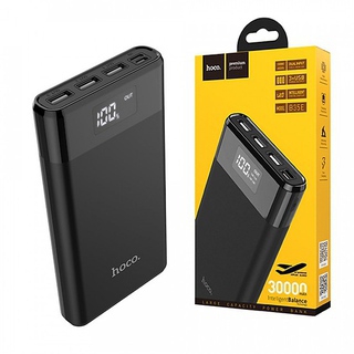 Pin Sạc Dự Phòng 3 Cổng USB 30000mAh - Hoco B35E - Có Màn Hình LED
