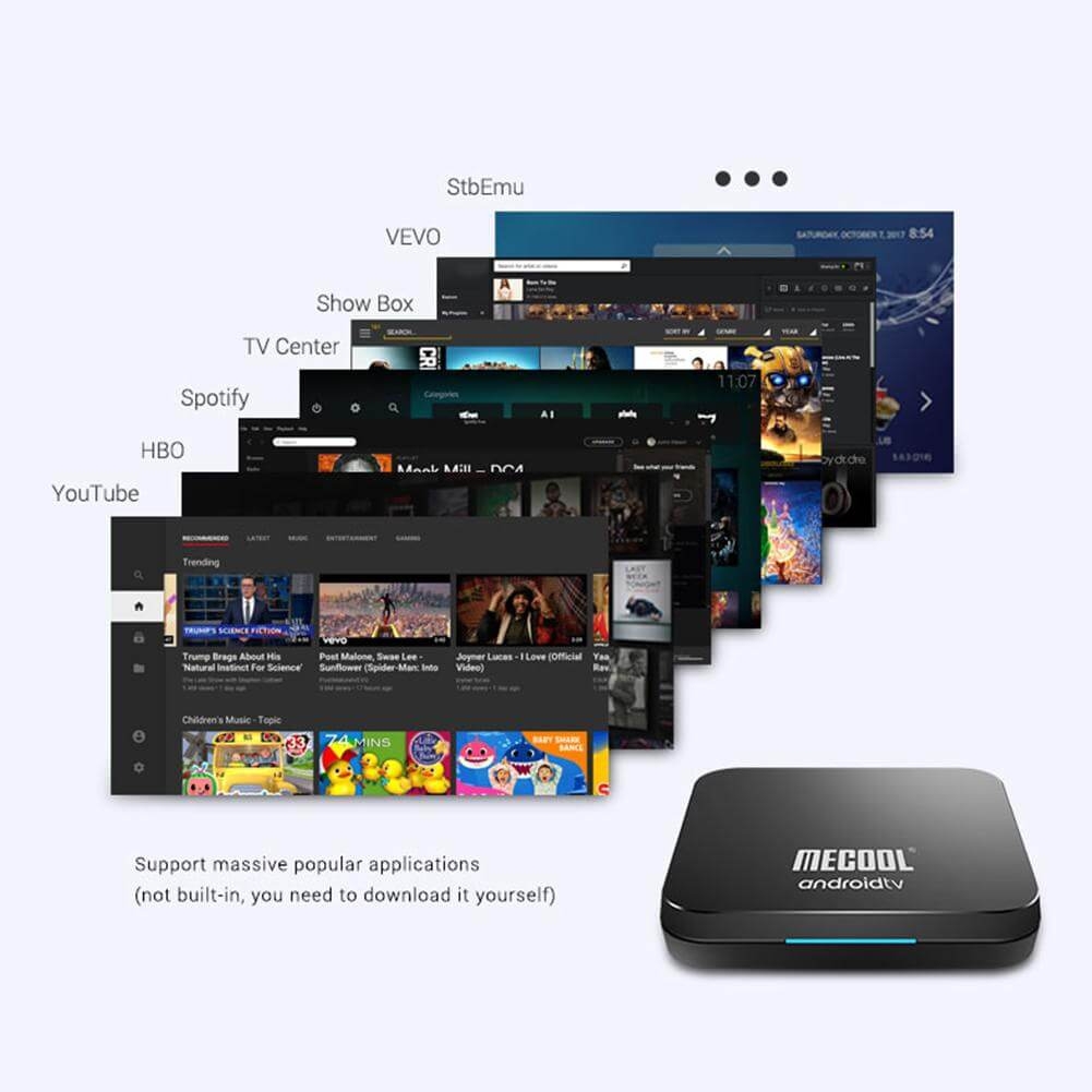 Android 9.0 TV Box Media MECOOL KM9 Pro Smart (4GB/32GB)
