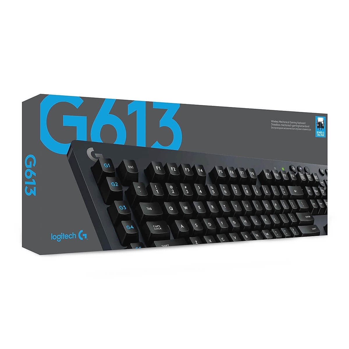 Bàn Phím Cơ Không Dây Logitech G613 Romer-G Switch Full-Size