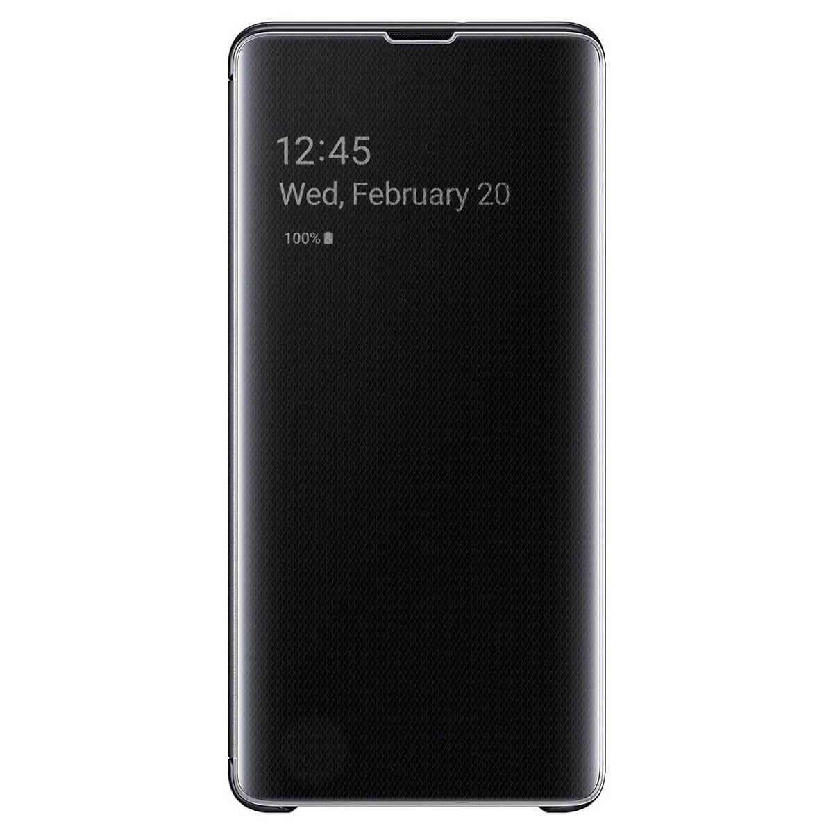 Bao Da Clear View Cover Samsung Galaxy S10