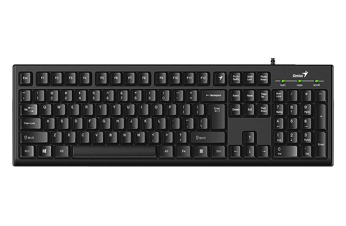 Bộ Bàn Phím Có Dây Genius Smart KB-100