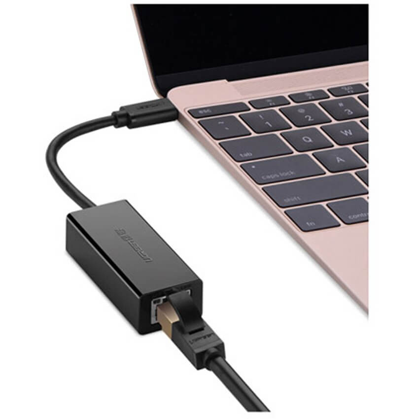 Cáp Chuyển Usb Type C To Lan 10/100 Mbps Ugreen 30287