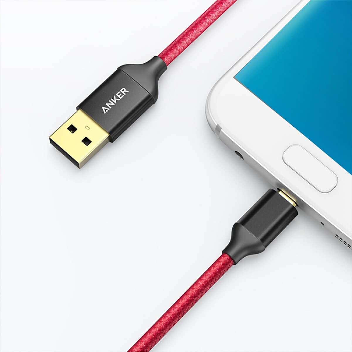 Cáp Sạc Cổng Micro USB 1.8m Anker A7116