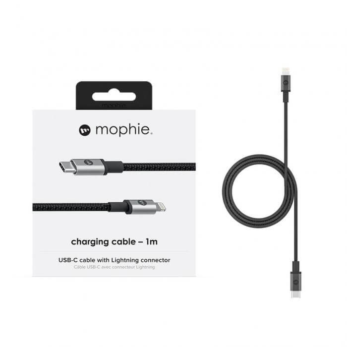 Cáp USB-C To Lightning Mophie 1M Black - 409903202