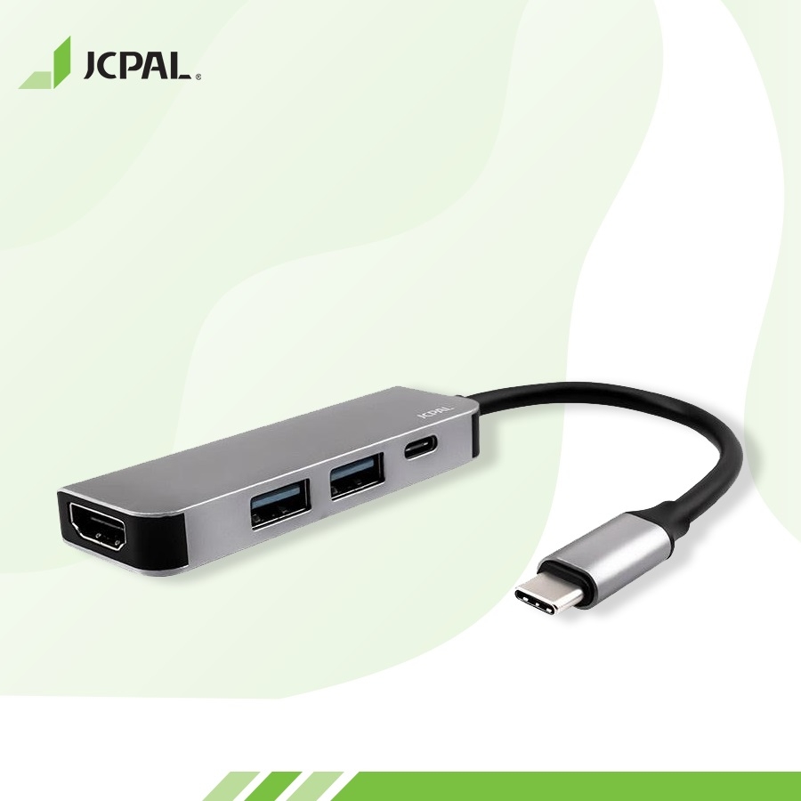 Cổng Chuyển/Hub Jcpal Linx USB-C to HDMI Adapter And Charging 4in1 Cho Macbook
