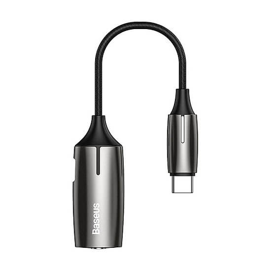 Đầu Chuyển Type C Sang Type C + Audio AUX 3.5mm Baseus L60