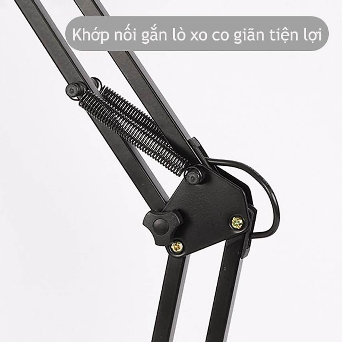 Đèn Học Kẹp Bàn Đế Tròn MT-811