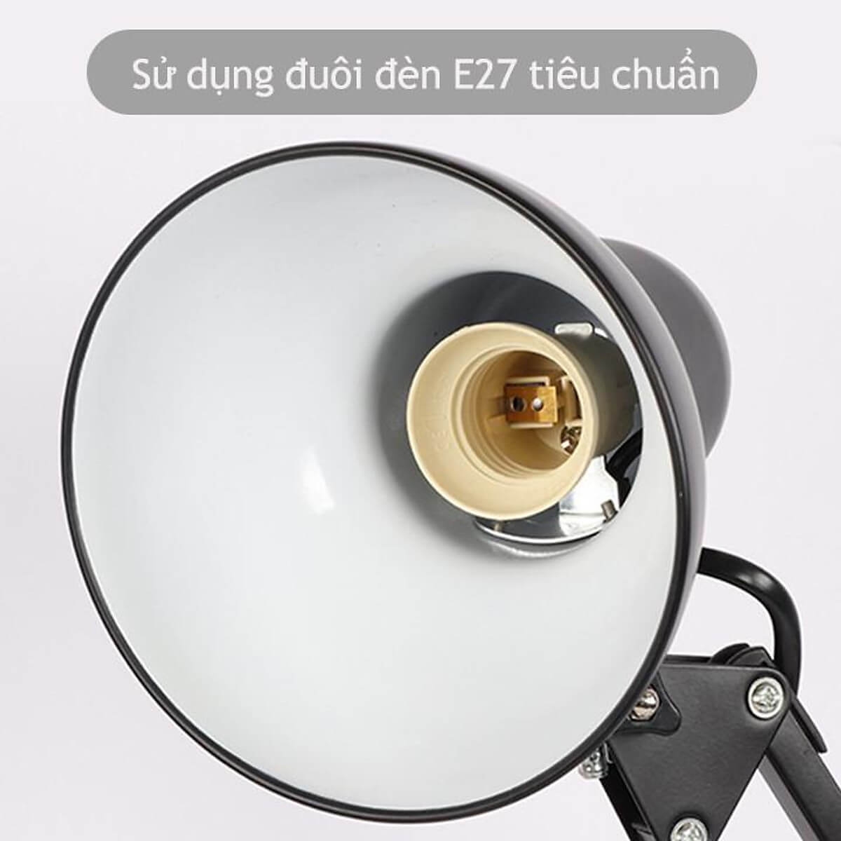 Đèn Học Kẹp Bàn Đế Tròn MT-811