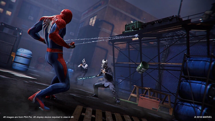 Đĩa Game PS4 Marvel Spider-Man