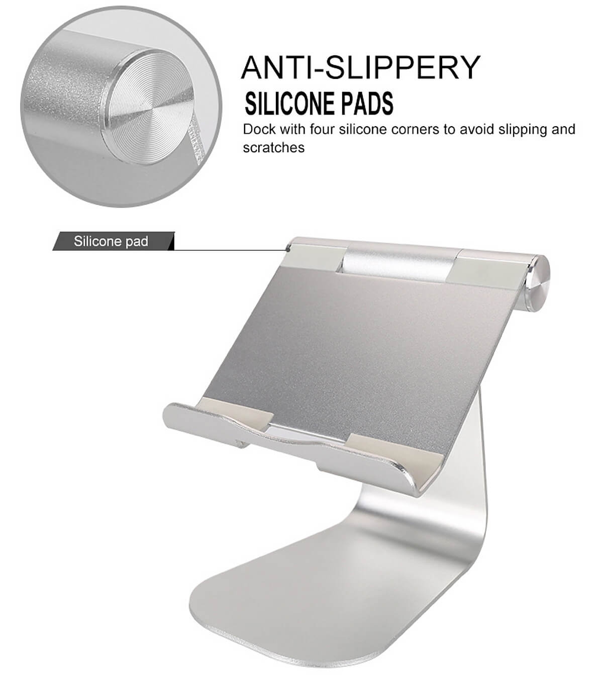 Giá Đỡ Nhôm Gập, Kê Mọi iPad Có Thể Thay Đổi Góc Nghiêng - Lazy Stand