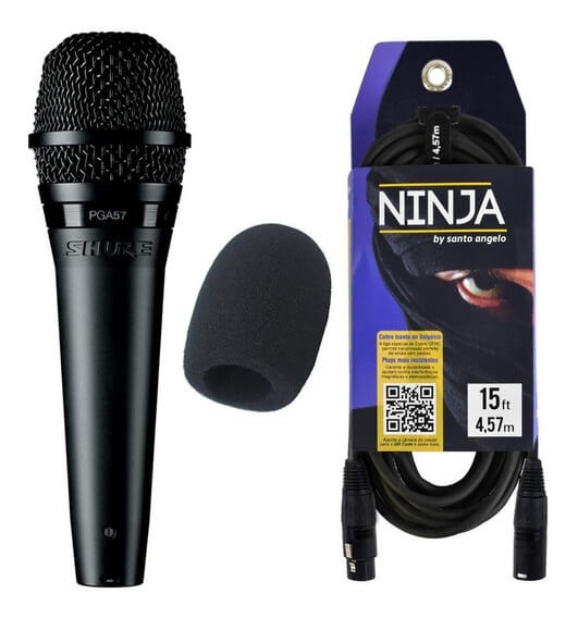 Micro Có Dây Shure Dành Cho Nhạc Cụ PGA57-LC