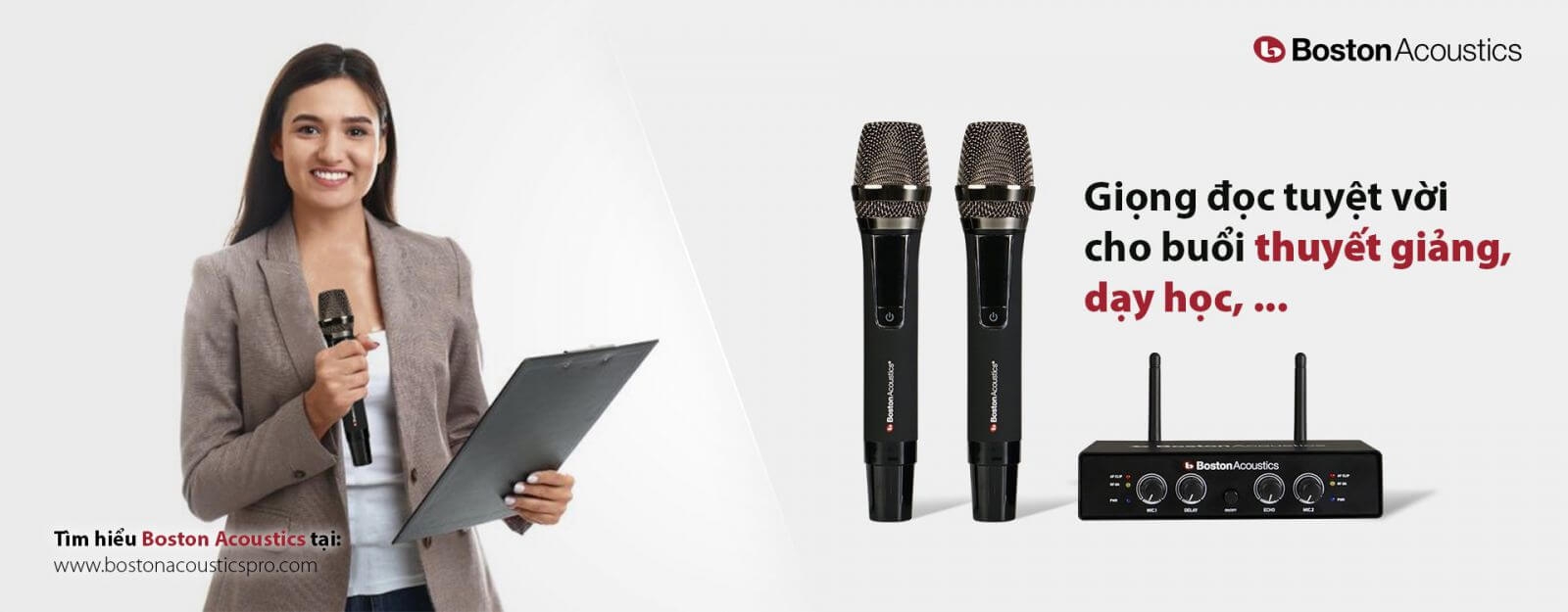 Micro Không Dây Boston Acoustics WMS210