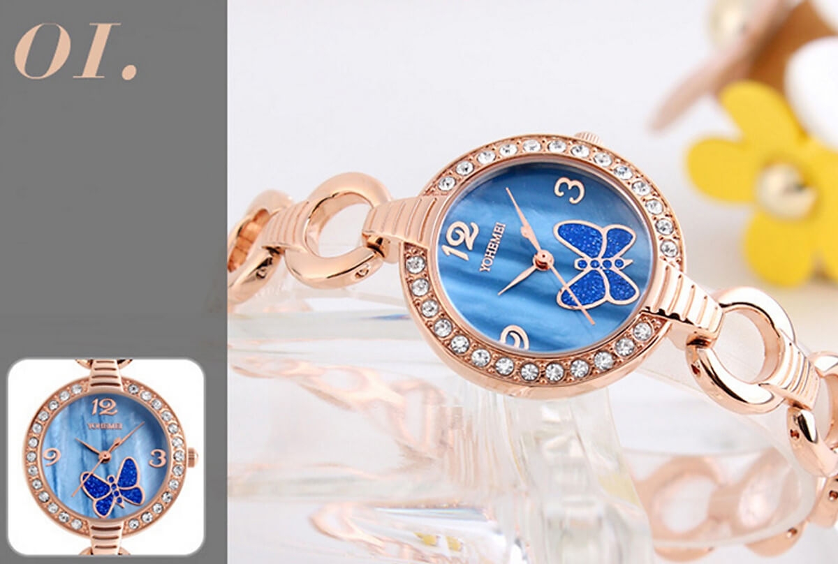 Đồng Hồ Nữ Dây Thép YOHEMEI CH388 - 2A