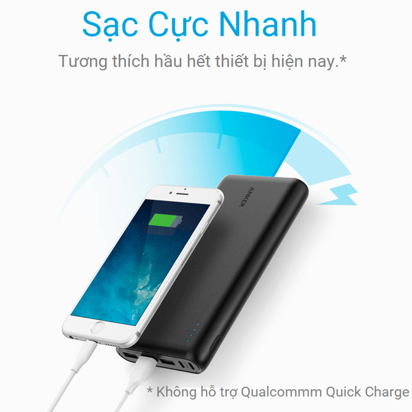 Pin Sạc Dự Phòng Anker PowerCore 26800mAh - A1277