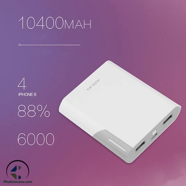 Pin Sạc Dự Phòng Arun 10400mah
