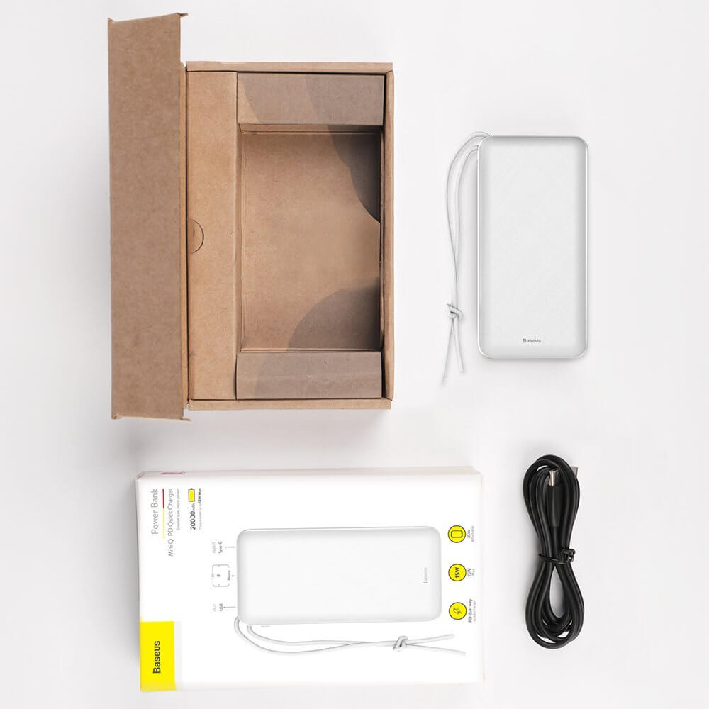 Pin Sạc Dự Phòng Baseus Mini Q PD Quick Charge 20,000mAh