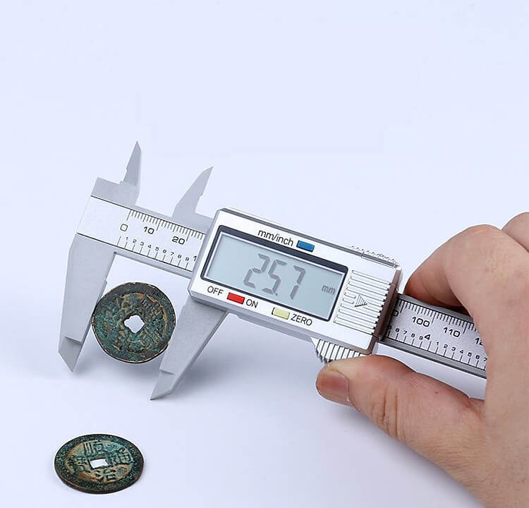 Thước Kẹp Nhựa Màn Hình Kỹ Thuật Số 150mm