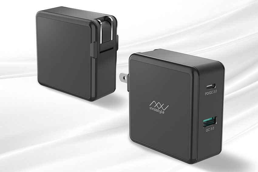Adapter Sạc 2 Cổng 49.5W Innostyle Gomax 1