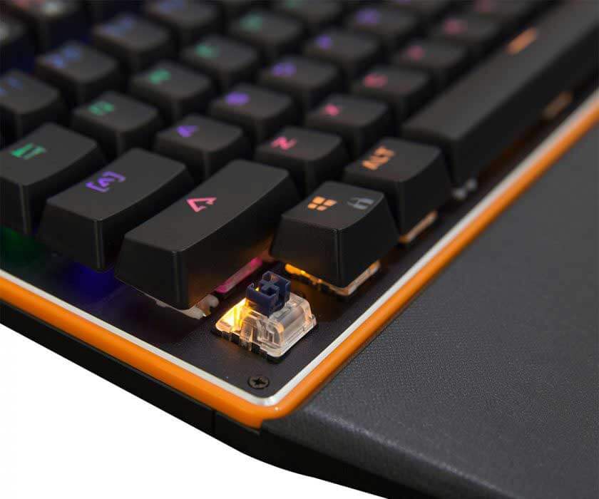Bàn Phím Cơ Bosston MK919 Rainbow - Blue Switch