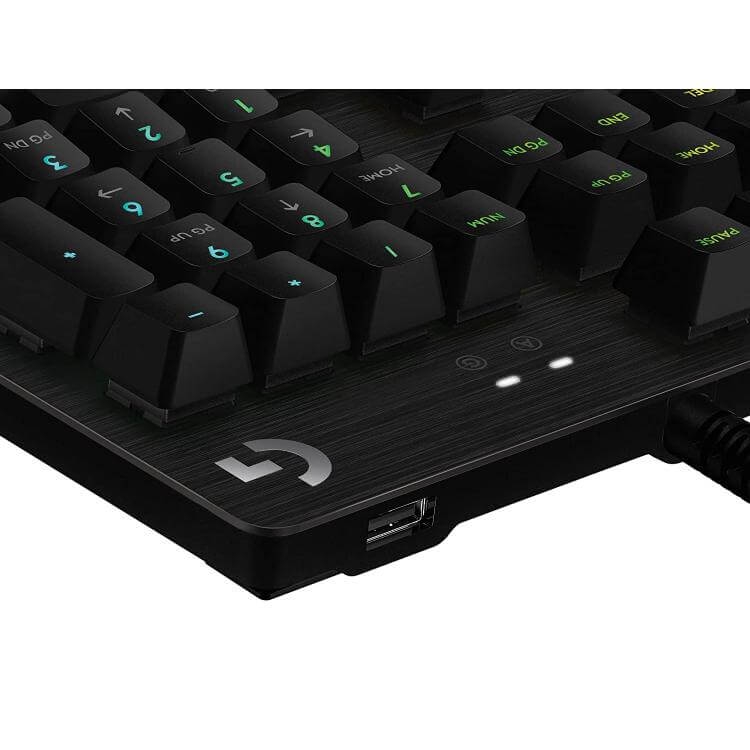 Bàn Phím Cơ Có Dây Logitech G512 RGB Gx Blue Clicky Switch Full Size