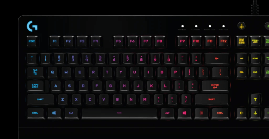 Bàn Phím Game Có Dây Logitech G213 Prodigy RGB 6