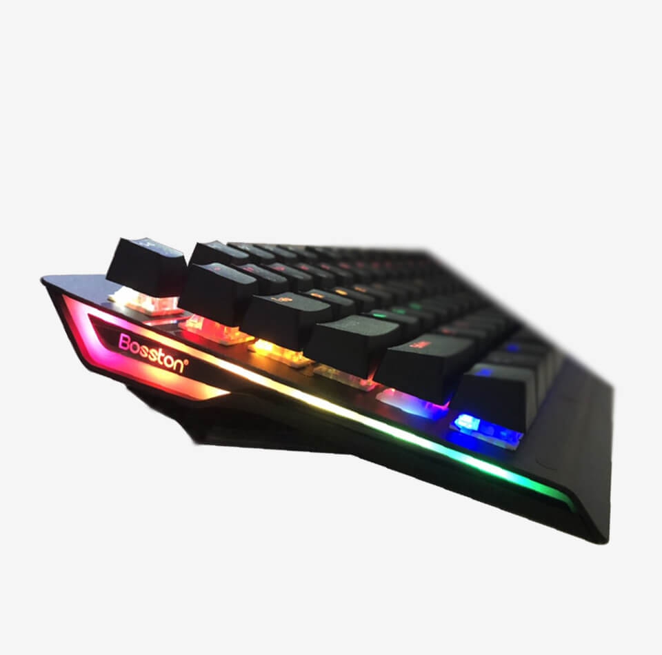 Bàn Phím Cơ Chuyên Game Bosston MK918 - Blue Switch