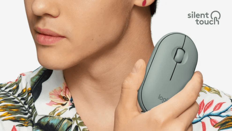 Chuột Bluetooth Silent Logitech Pebble M350 2