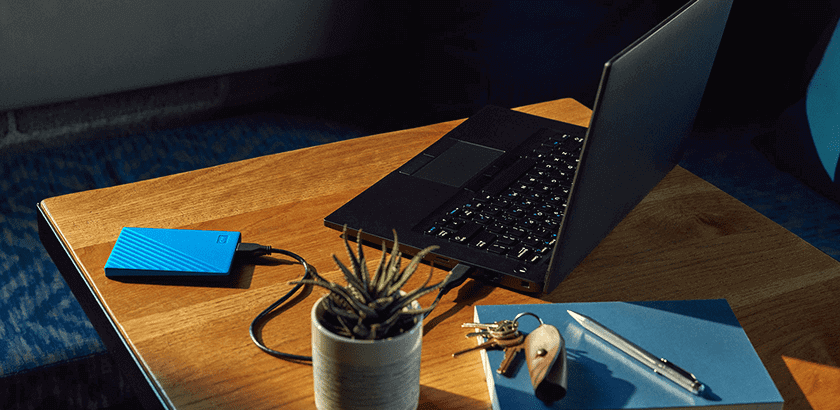 Ổ Cứng Di Dộng HDD WD My Passport 1TB 2.5 Inch USB 3.2 WDBYVG0010BBL 1