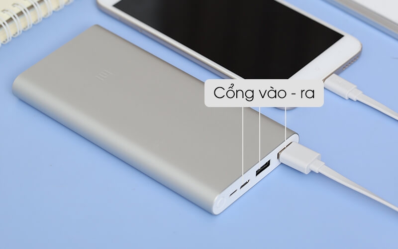 Pin Sạc Dự Phòng Xiaomi Gen 3 Version 2019 Polymer 10000mAh Tích Hợp Cổng Type-C PLM13ZM 4