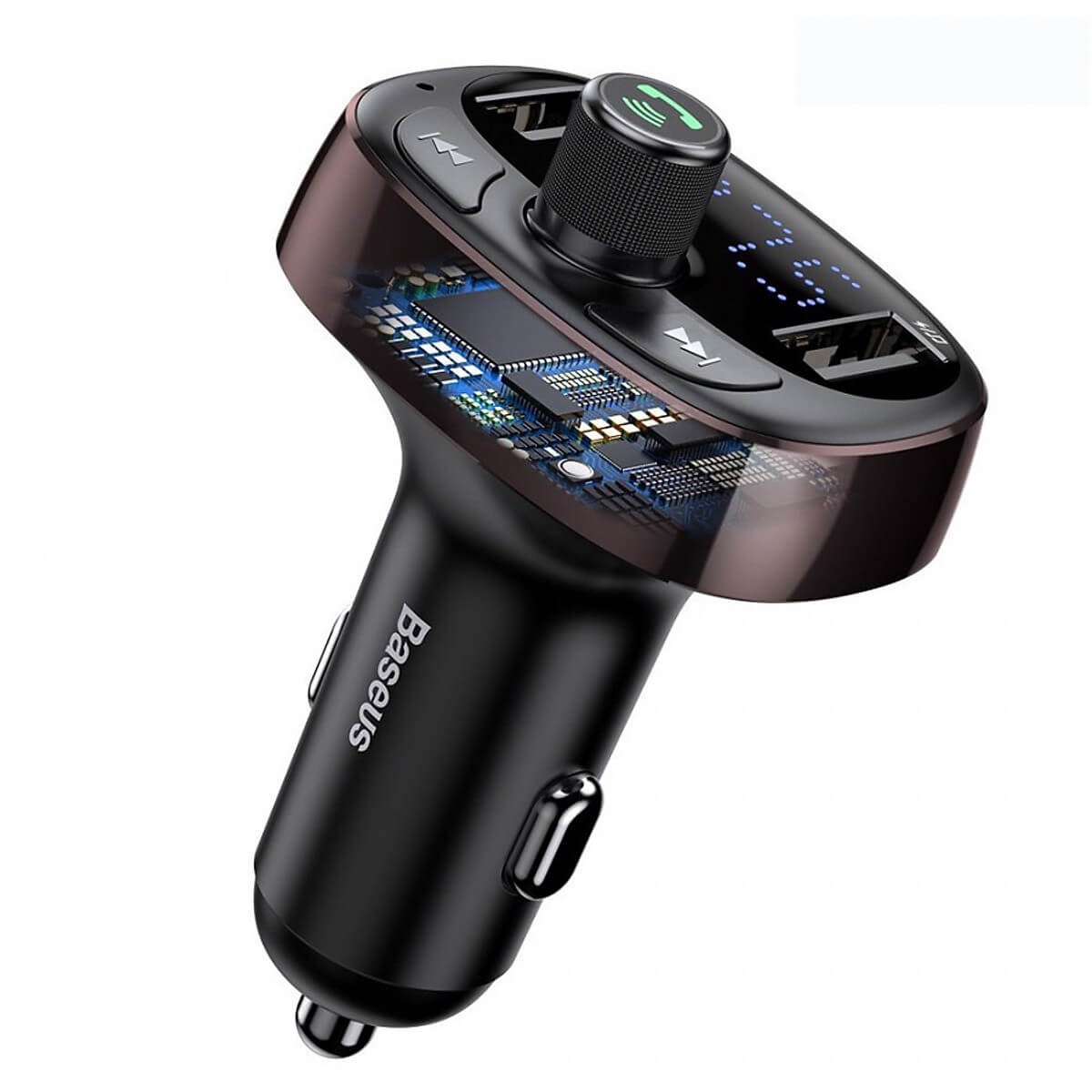 Tẩu Sạc Đa Năng Trên Xe Hơi Baseus S09 T-Typed Wireless MP3 Car Charger