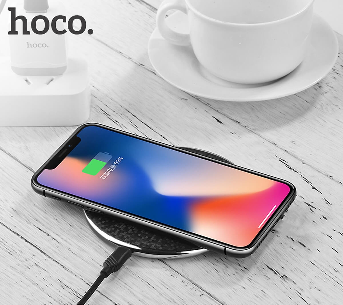 Đế Sạc Không Dây Hoco CW8 1