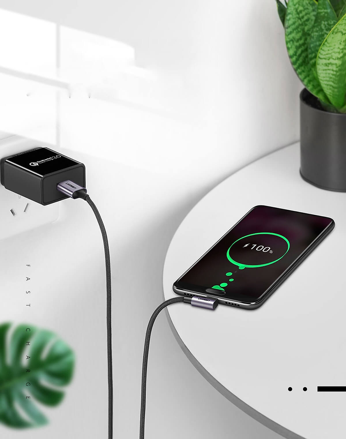 Cáp Sạc USB 2.0 Sang USB Type C  1.5m Ugreen 50521 2