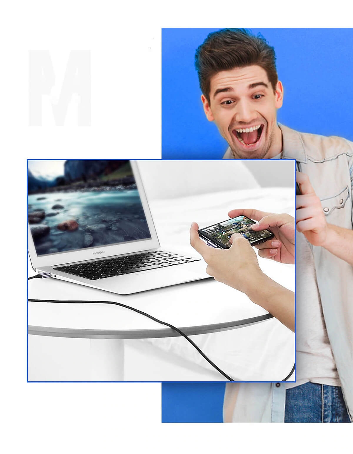 Cáp Sạc USB 2.0 Sang USB Type C  1.5m Ugreen 50521 3