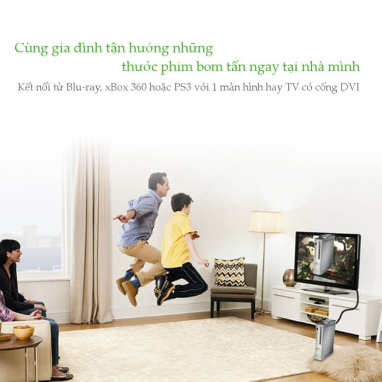 Cáp Chuyển Đổi HDMI Sang DVI-D (24+1) Dài 5M UGREEN HD106 10137 3