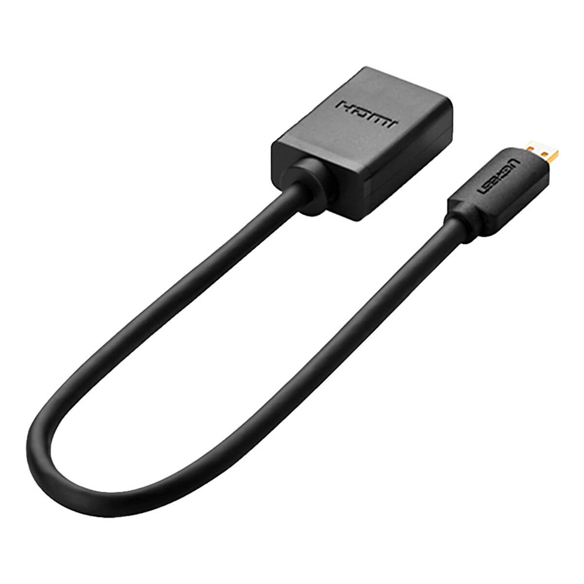 Cáp Chuyển Đổi MicroHDMI Sang HDMI Cái Ugreen 20134