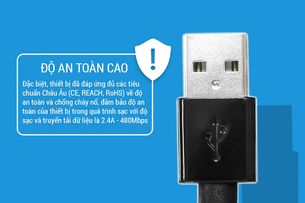 Cáp Sạc Micro USB Dây Rút Energizer C31UBRETEBK4 (80cm) 2