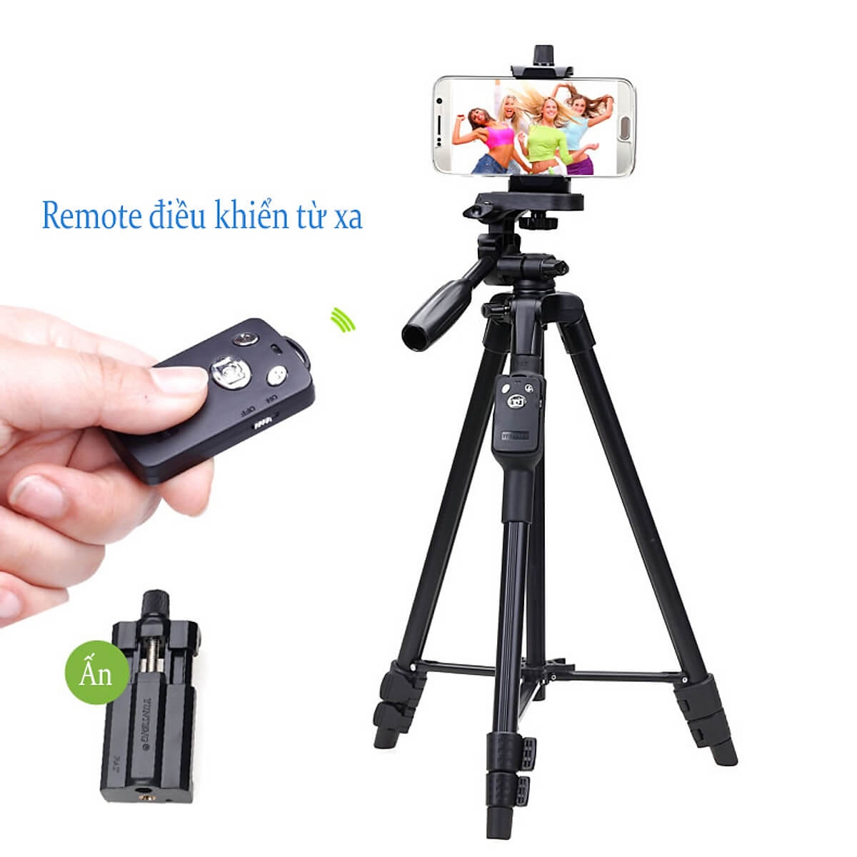 Chân Máy Ảnh Tripod Yunteng VCT-5208 2
