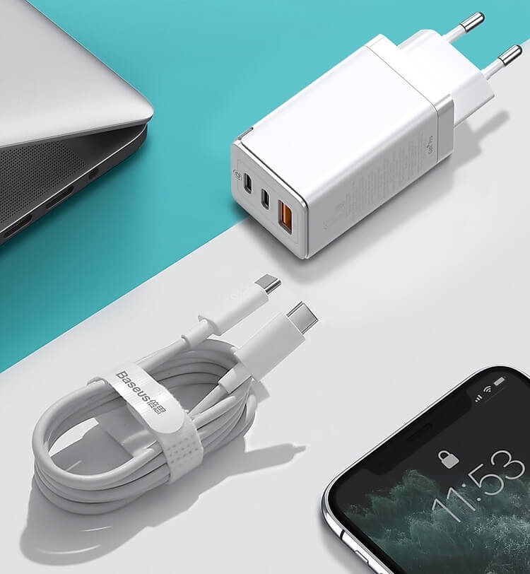 Củ Sạc Nhanh Baseus GaN2 Pro Quick Charger 65W 4